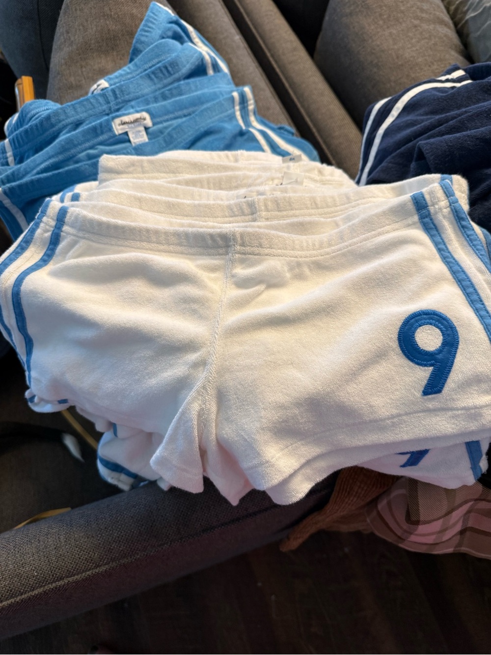 Abercrombie & Fitch Athletic Terry Short 11 Pairs Total